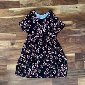 Db Moon Floral Black and Pink Dress size 3X